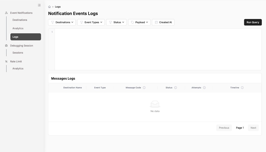 Query Editor Interface